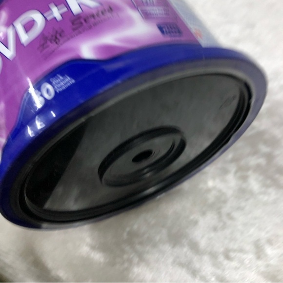 Verbatim DVD+R 50 pack unopened package 4.7 GB 16x speed 120 minutes - Picture 5 of 5